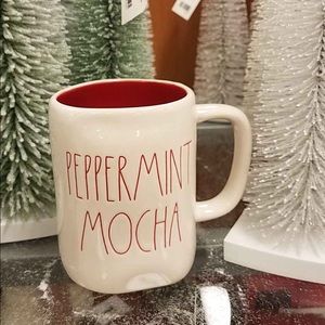Rae Dunn peppermint mocha mug